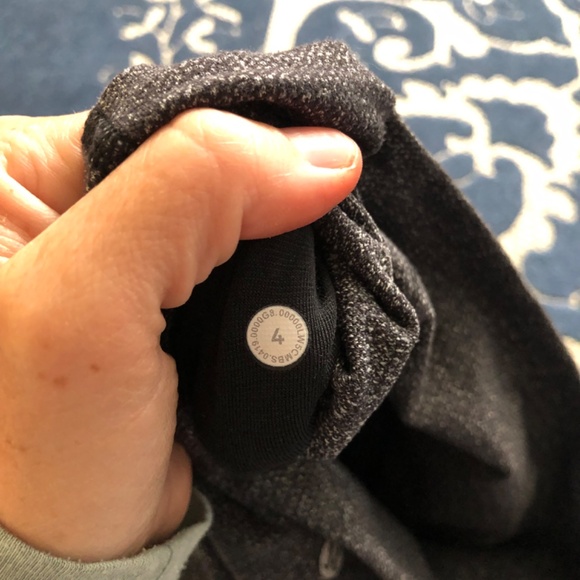 Lululemon Athletica Charcoal Leggings - Picture 4 of 5